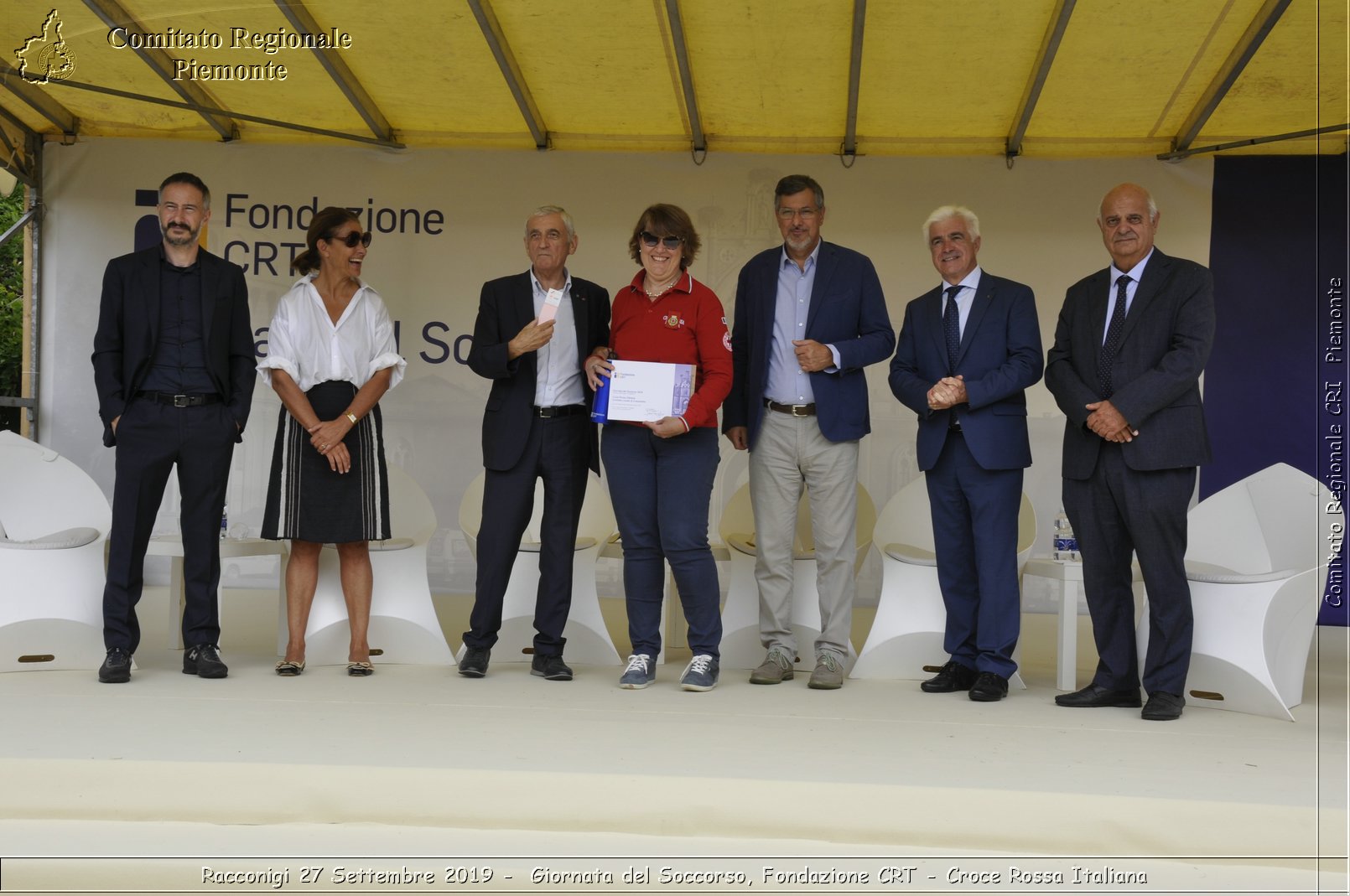 Racconigi 27 Settembre 2019 - Giornata del Soccorso, Fondazione CRT - Croce Rossa Italiana