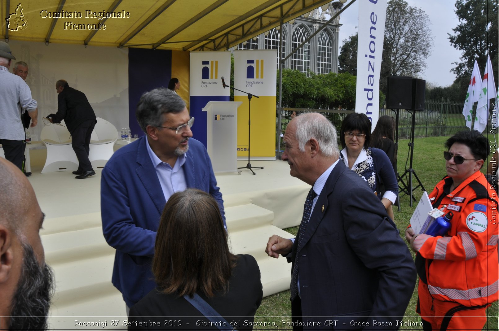 Racconigi 27 Settembre 2019 - Giornata del Soccorso, Fondazione CRT - Croce Rossa Italiana