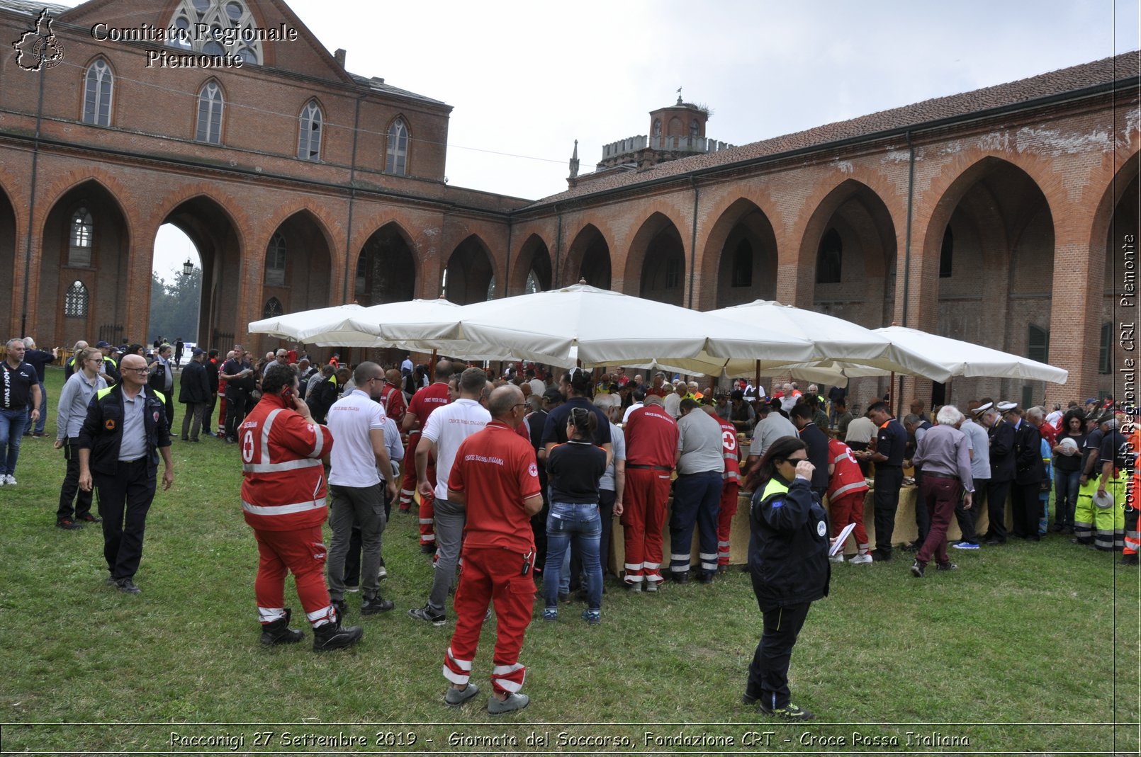 Racconigi 27 Settembre 2019 - Giornata del Soccorso, Fondazione CRT - Croce Rossa Italiana