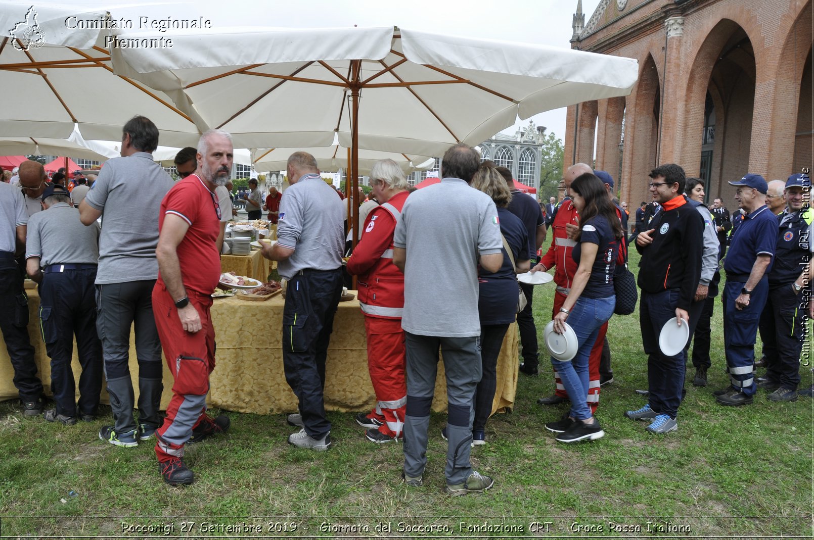 Racconigi 27 Settembre 2019 - Giornata del Soccorso, Fondazione CRT - Croce Rossa Italiana