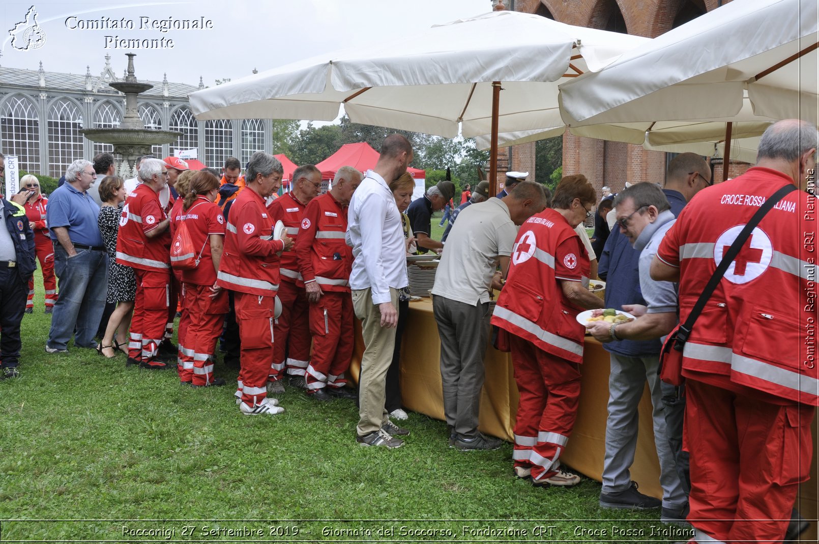 Racconigi 27 Settembre 2019 - Giornata del Soccorso, Fondazione CRT - Croce Rossa Italiana