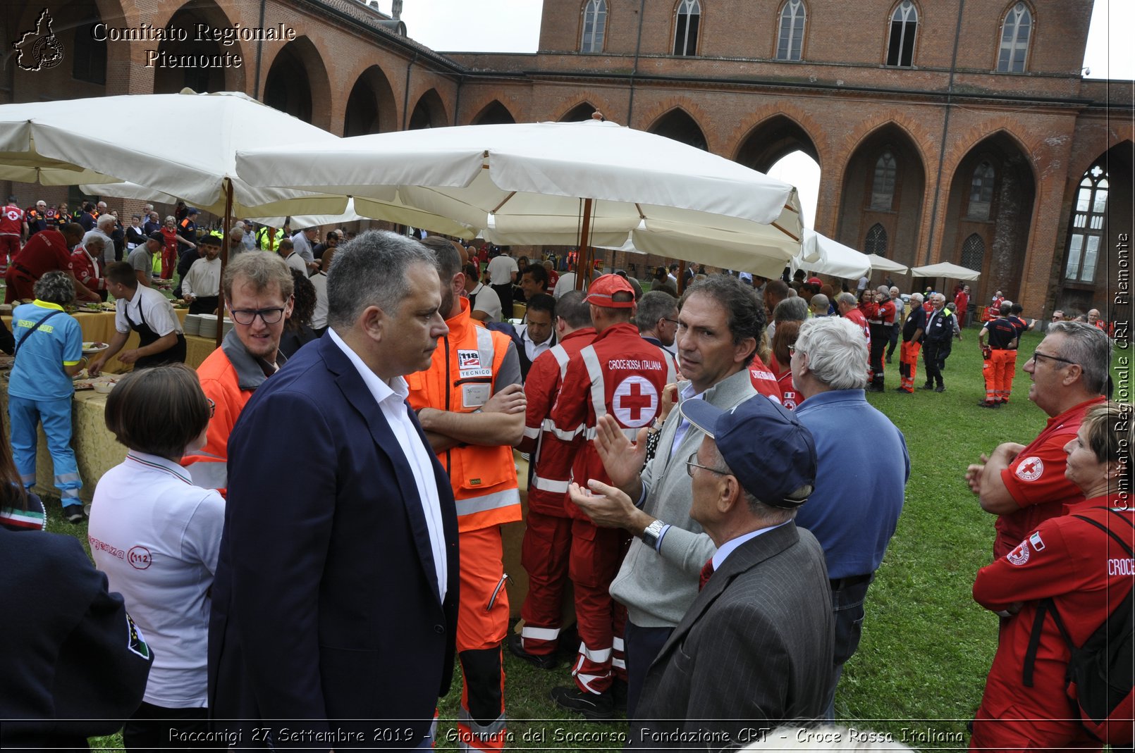 Racconigi 27 Settembre 2019 - Giornata del Soccorso, Fondazione CRT - Croce Rossa Italiana