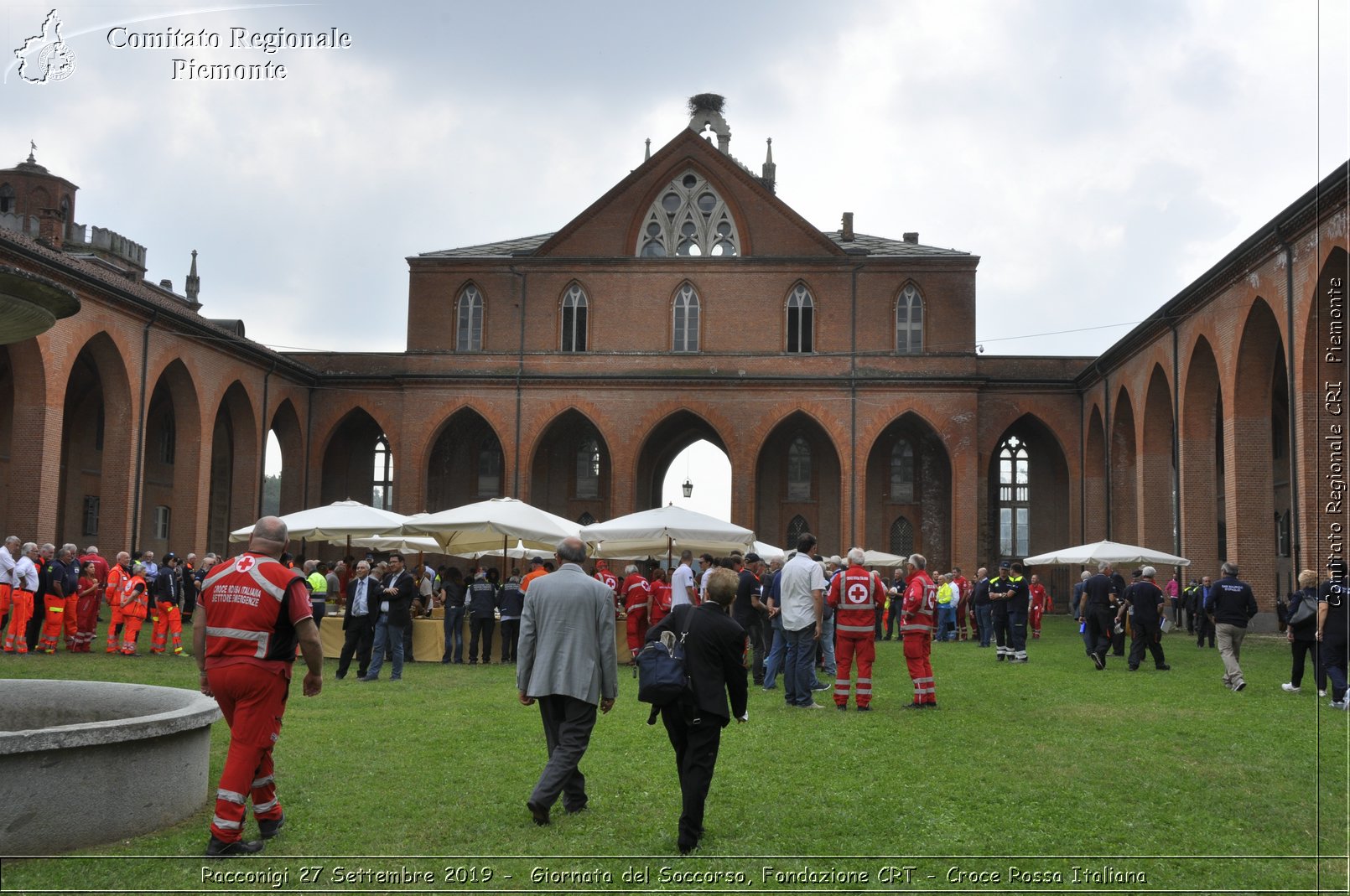 Racconigi 27 Settembre 2019 - Giornata del Soccorso, Fondazione CRT - Croce Rossa Italiana