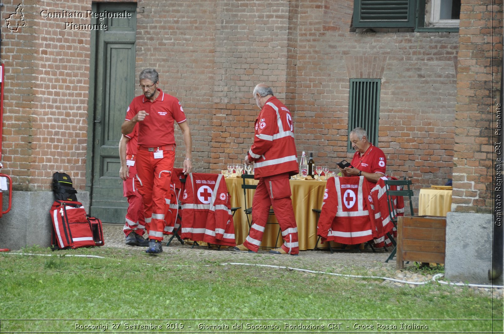 Racconigi 27 Settembre 2019 - Giornata del Soccorso, Fondazione CRT - Croce Rossa Italiana