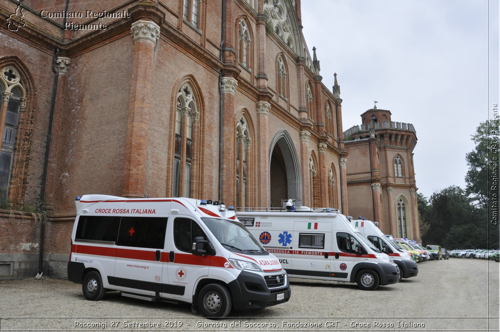 Racconigi 27 Settembre 2019 - Giornata del Soccorso, Fondazione CRT - Croce Rossa Italiana