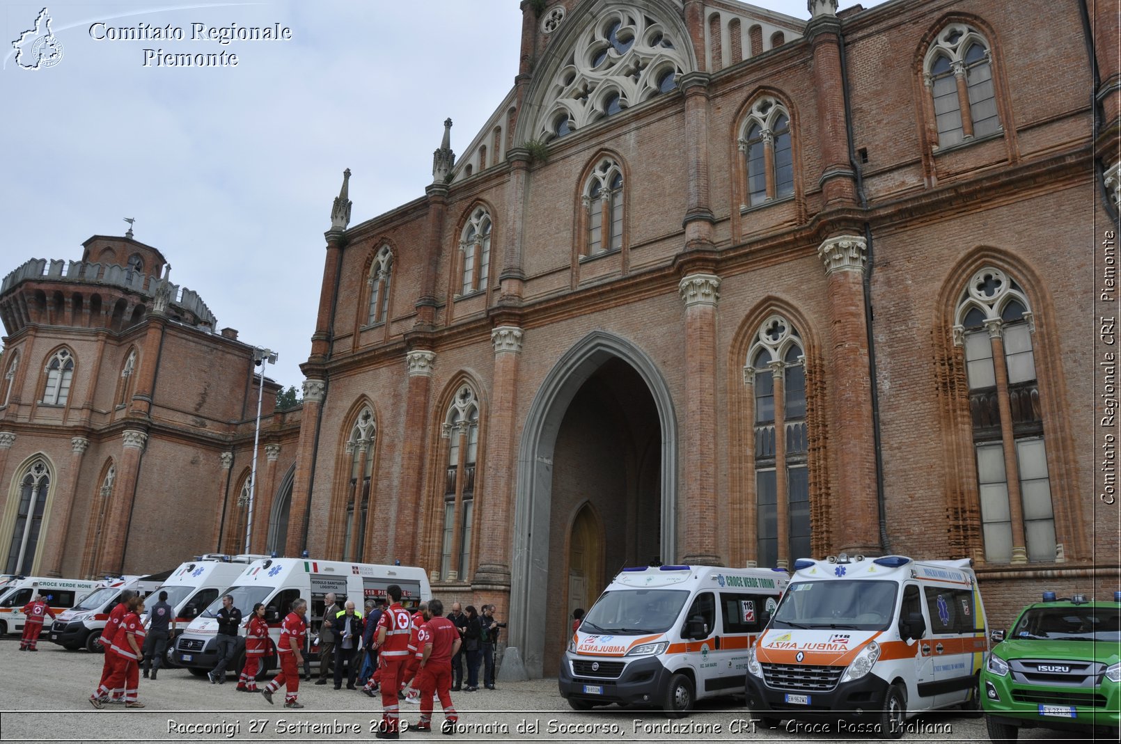 Racconigi 27 Settembre 2019 - Giornata del Soccorso, Fondazione CRT - Croce Rossa Italiana