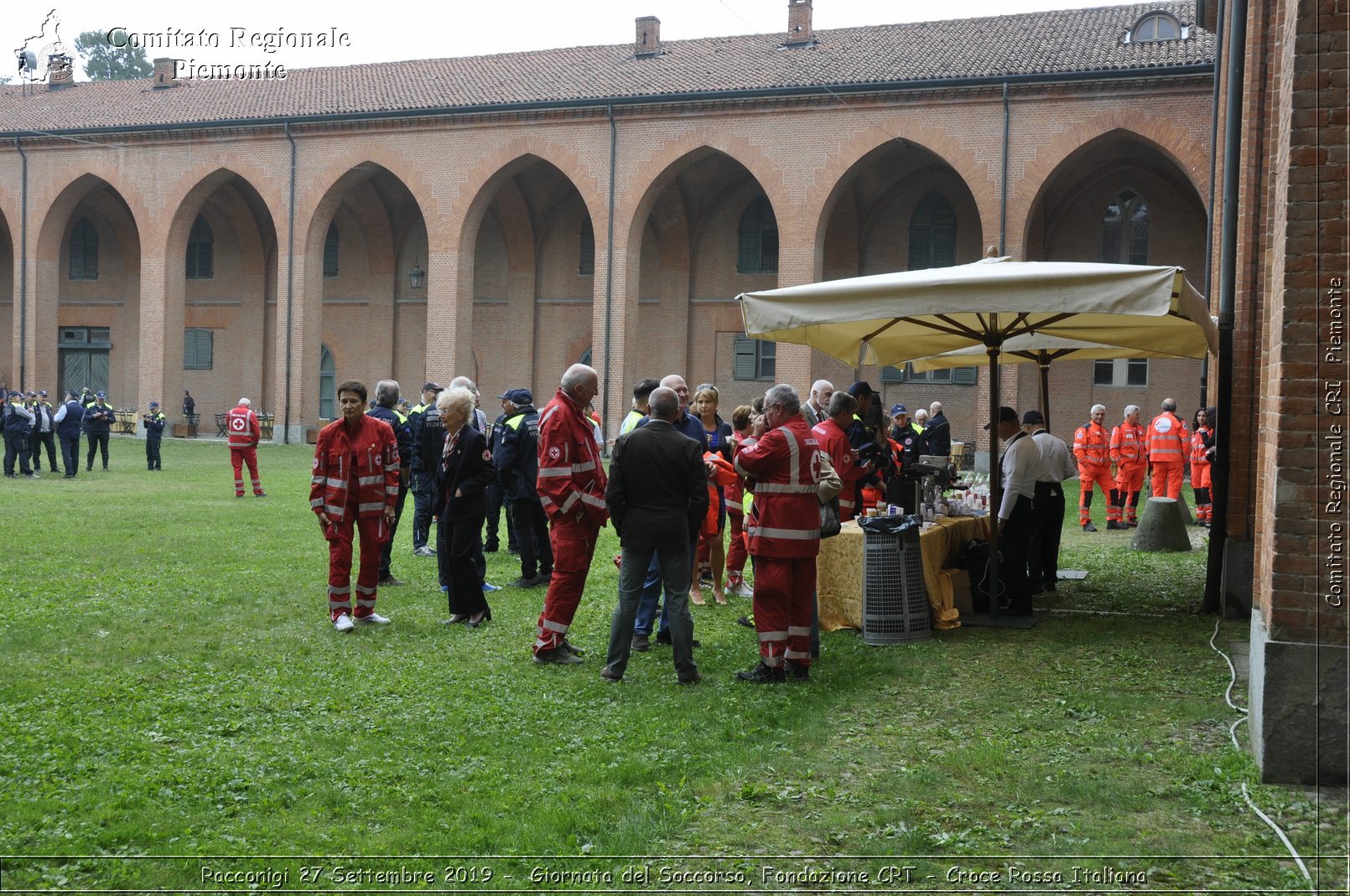 Racconigi 27 Settembre 2019 - Giornata del Soccorso, Fondazione CRT - Croce Rossa Italiana