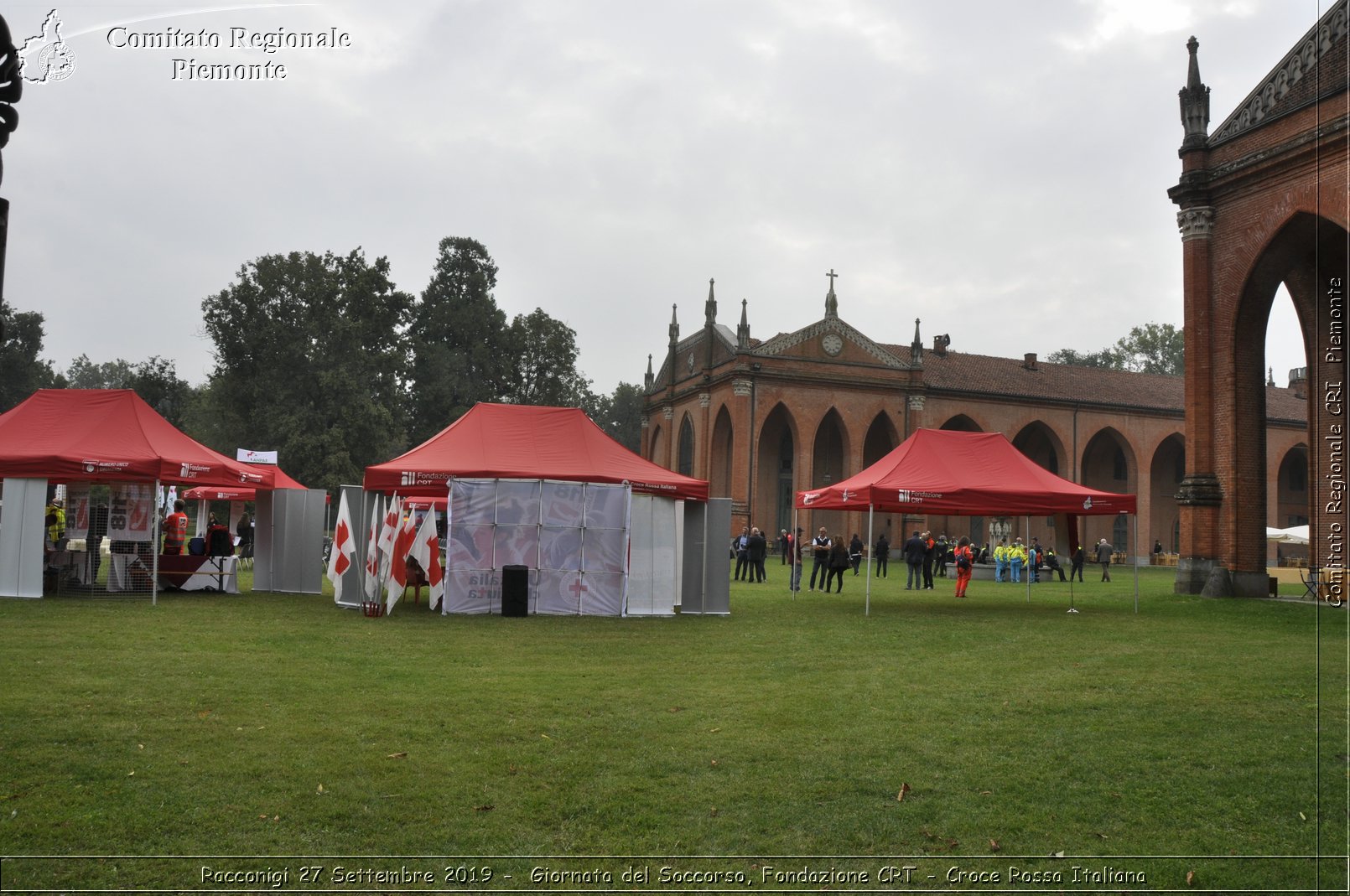 Racconigi 27 Settembre 2019 - Giornata del Soccorso, Fondazione CRT - Croce Rossa Italiana