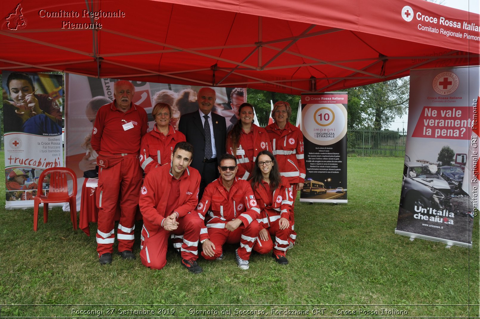 Racconigi 27 Settembre 2019 - Giornata del Soccorso, Fondazione CRT - Croce Rossa Italiana