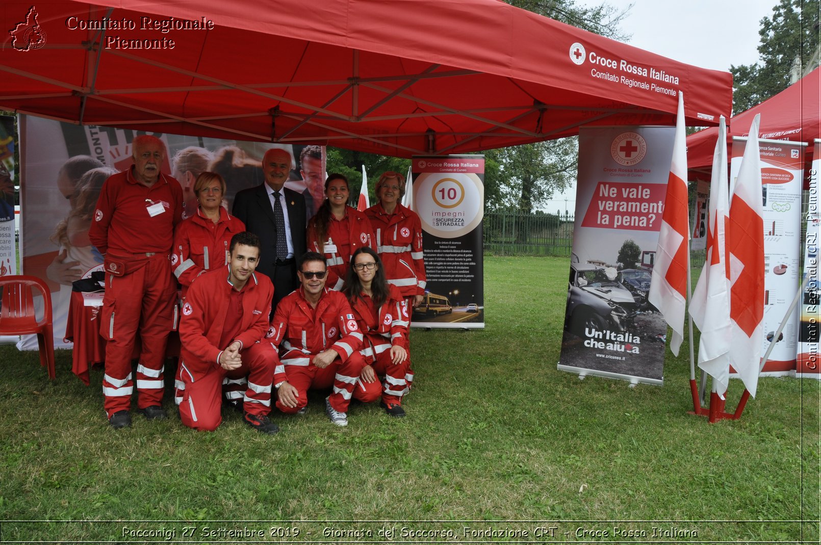 Racconigi 27 Settembre 2019 - Giornata del Soccorso, Fondazione CRT - Croce Rossa Italiana