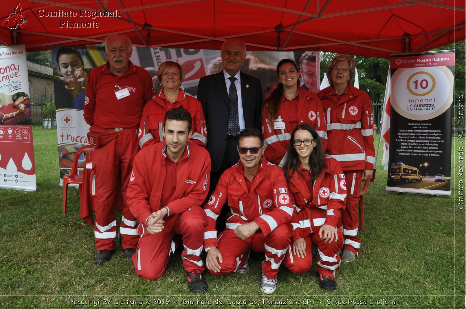 Racconigi 27 Settembre 2019 - Giornata del Soccorso, Fondazione CRT - Croce Rossa Italiana