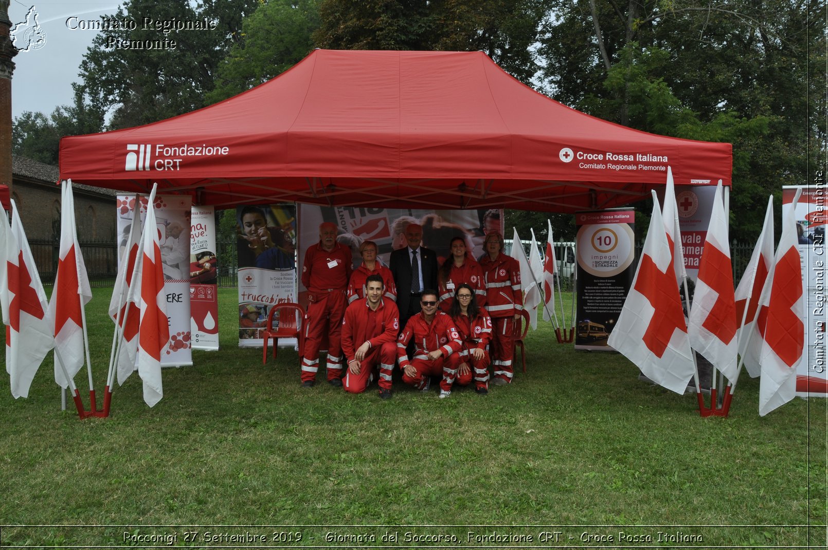 Racconigi 27 Settembre 2019 - Giornata del Soccorso, Fondazione CRT - Croce Rossa Italiana