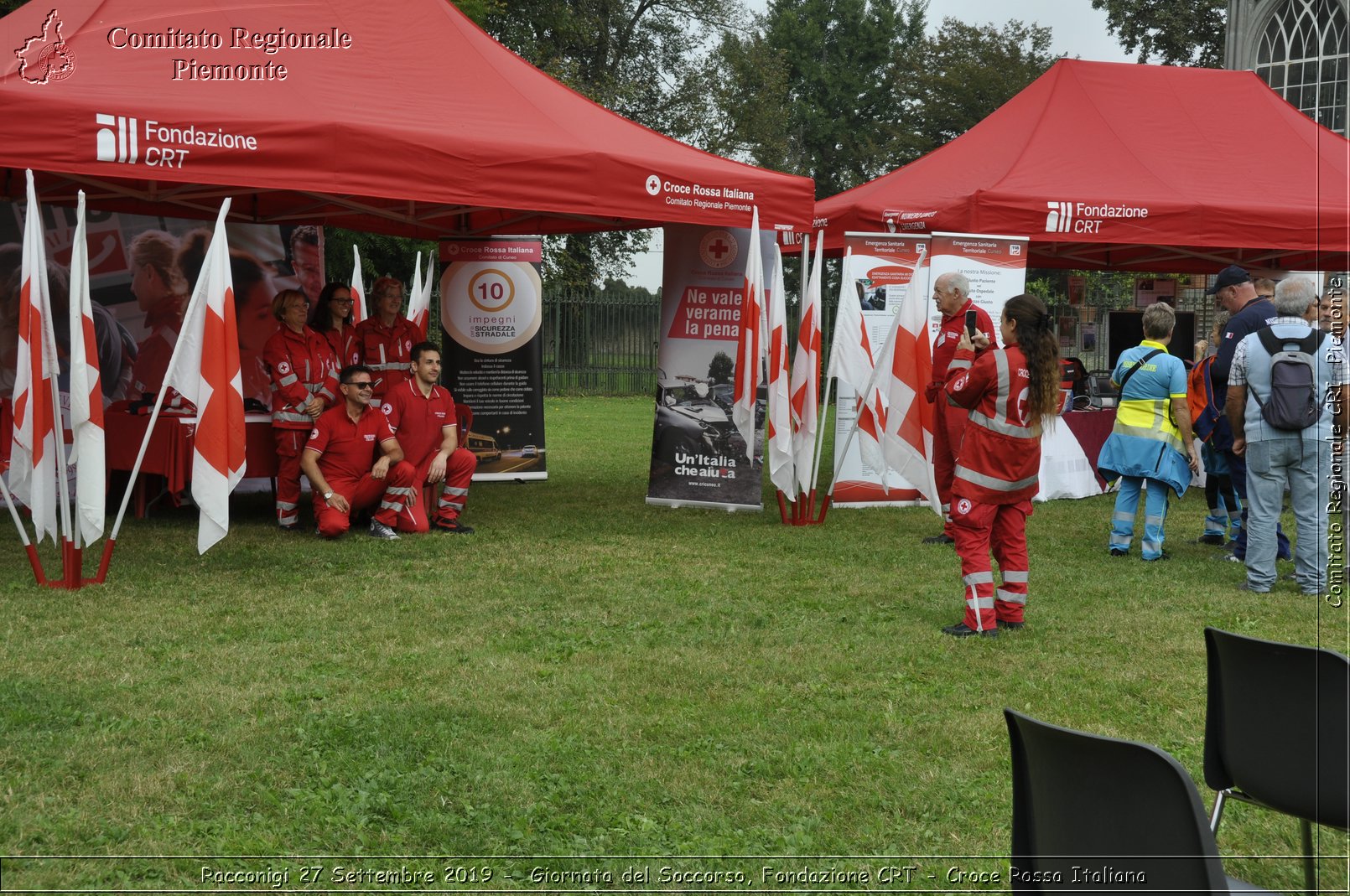 Racconigi 27 Settembre 2019 - Giornata del Soccorso, Fondazione CRT - Croce Rossa Italiana