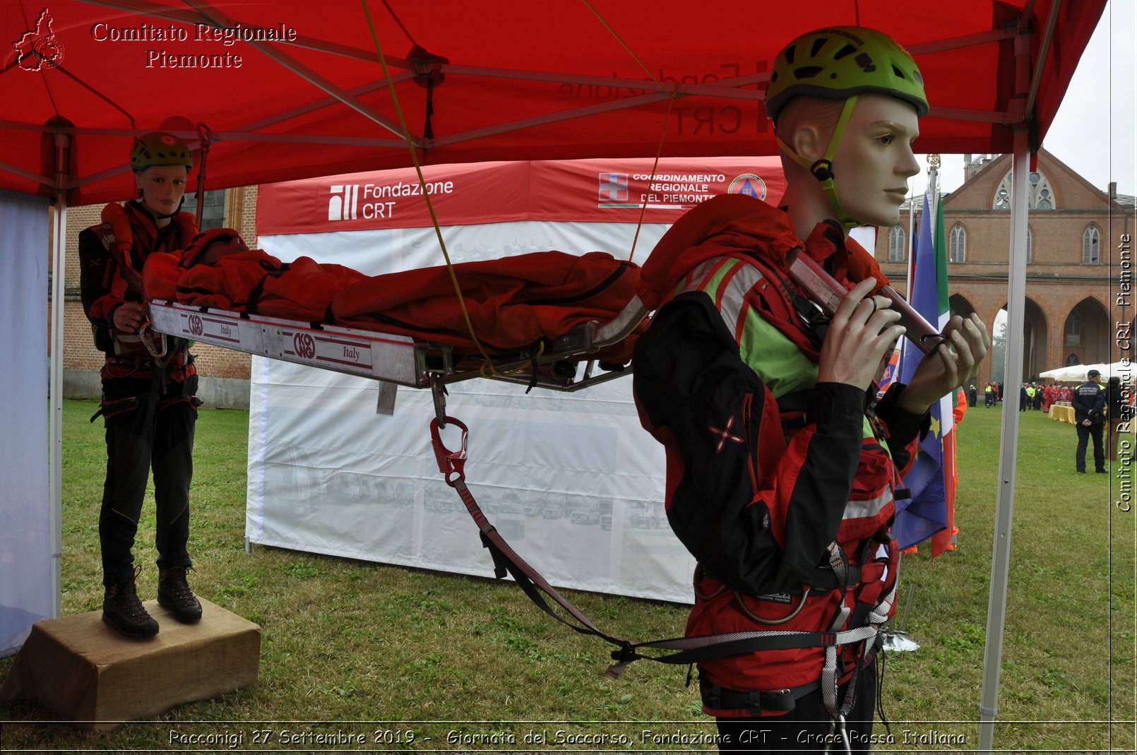 Racconigi 27 Settembre 2019 - Giornata del Soccorso, Fondazione CRT - Croce Rossa Italiana