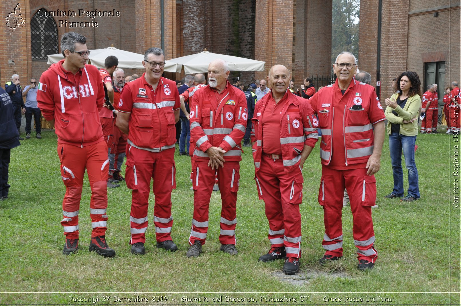 Racconigi 27 Settembre 2019 - Giornata del Soccorso, Fondazione CRT - Croce Rossa Italiana