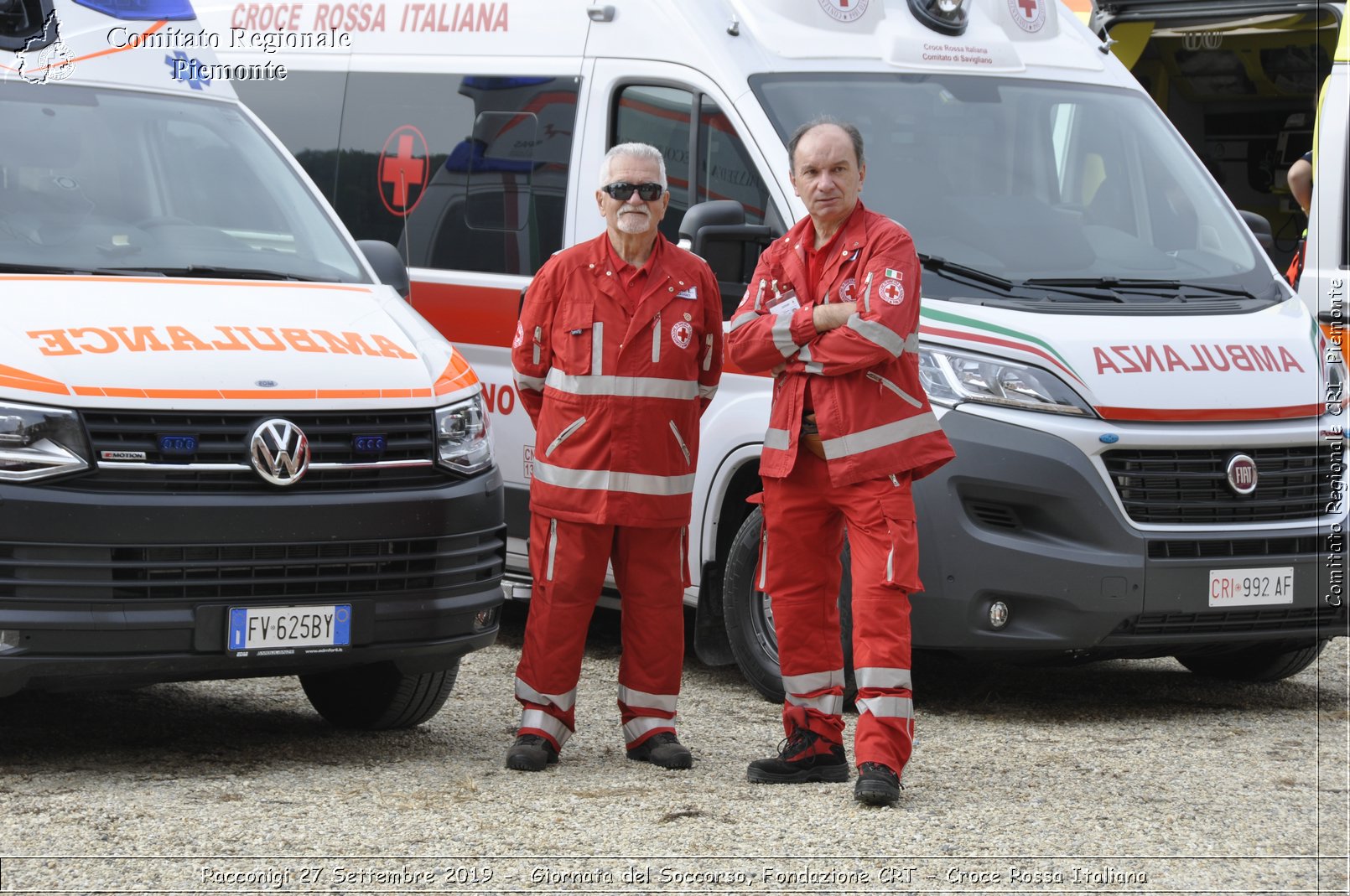 Racconigi 27 Settembre 2019 - Giornata del Soccorso, Fondazione CRT - Croce Rossa Italiana