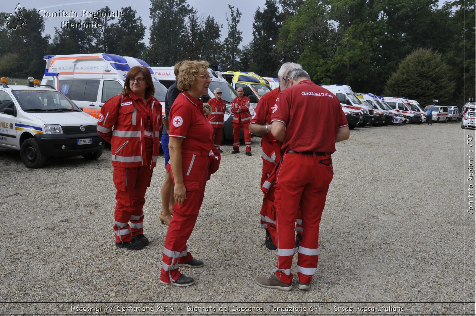 Racconigi 27 Settembre 2019 - Giornata del Soccorso, Fondazione CRT - Croce Rossa Italiana