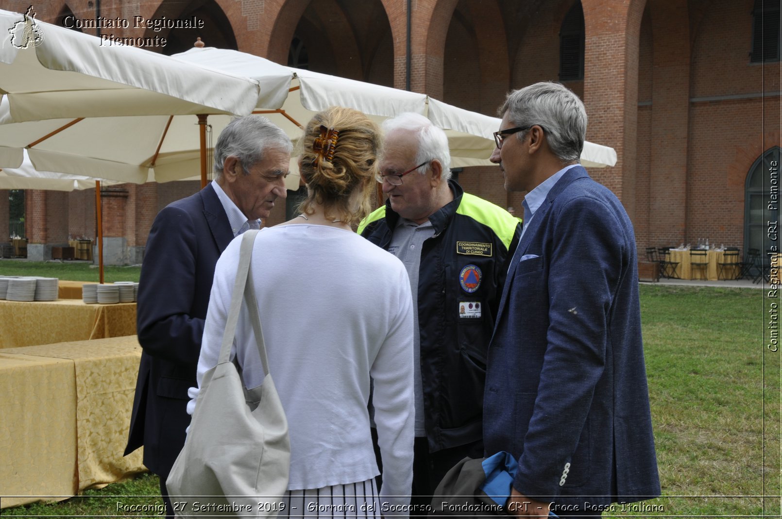 Racconigi 27 Settembre 2019 - Giornata del Soccorso, Fondazione CRT - Croce Rossa Italiana