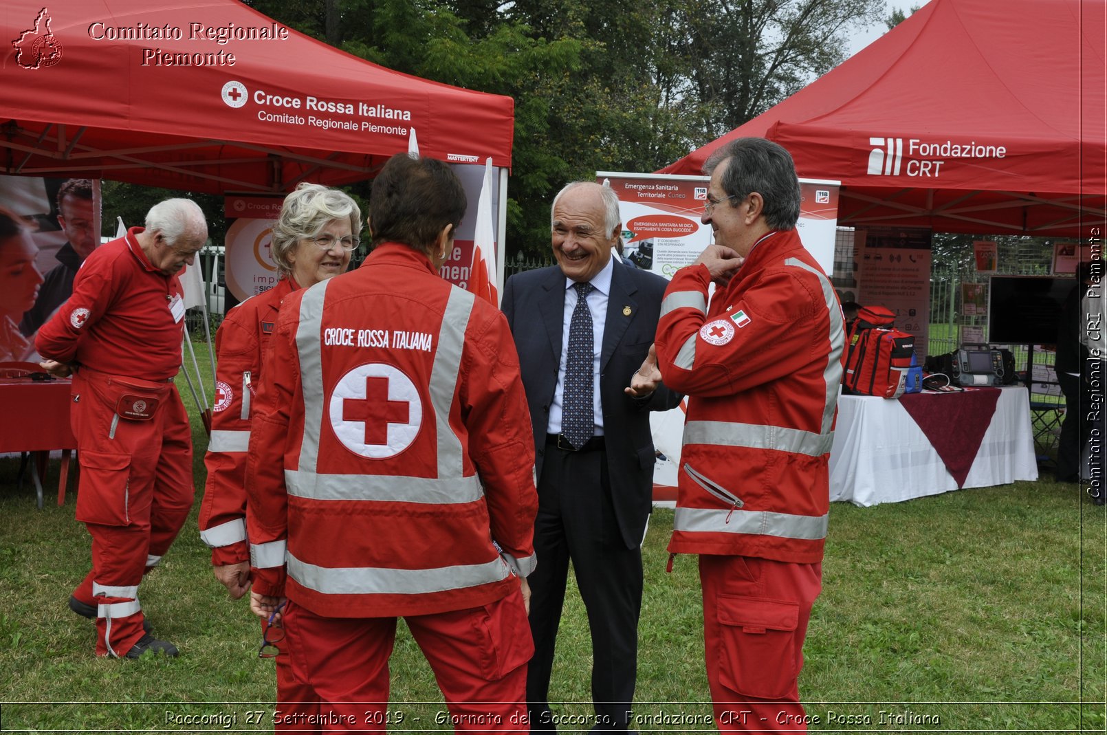 Racconigi 27 Settembre 2019 - Giornata del Soccorso, Fondazione CRT - Croce Rossa Italiana