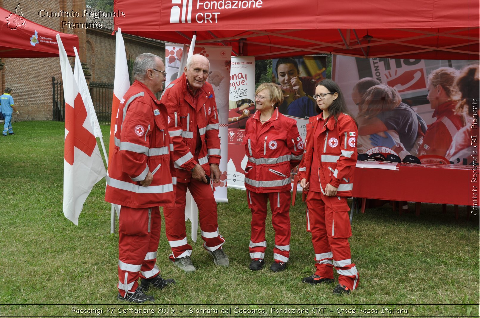 Racconigi 27 Settembre 2019 - Giornata del Soccorso, Fondazione CRT - Croce Rossa Italiana