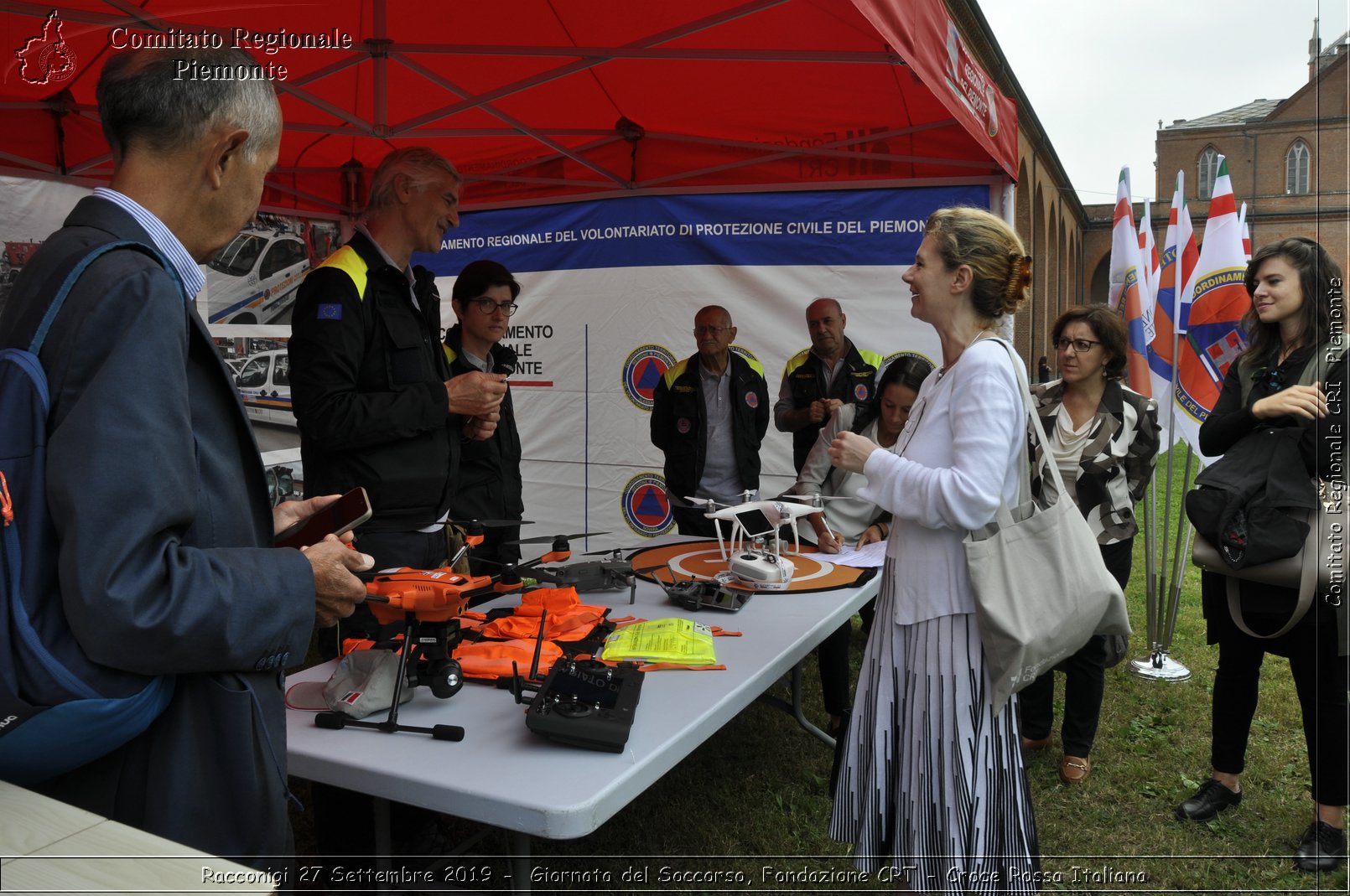 Racconigi 27 Settembre 2019 - Giornata del Soccorso, Fondazione CRT - Croce Rossa Italiana