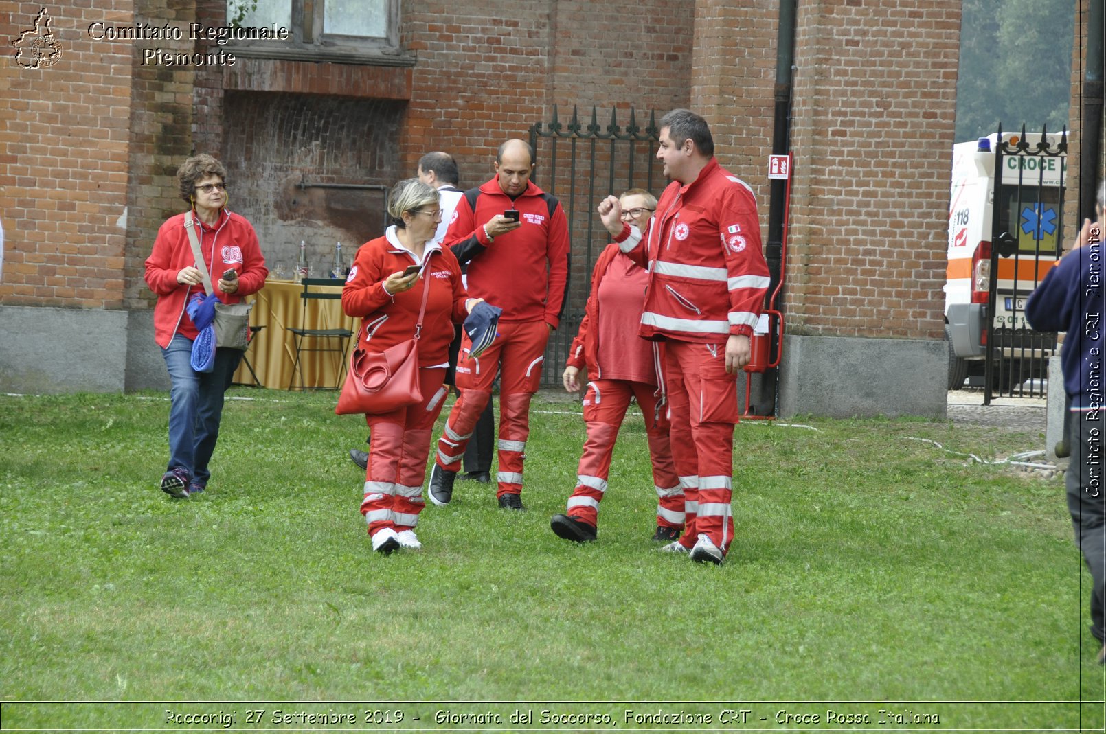 Racconigi 27 Settembre 2019 - Giornata del Soccorso, Fondazione CRT - Croce Rossa Italiana