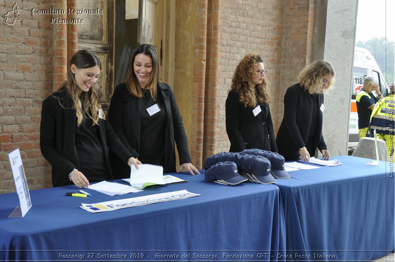 Racconigi 27 Settembre 2019 - Giornata del Soccorso, Fondazione CRT - Croce Rossa Italiana