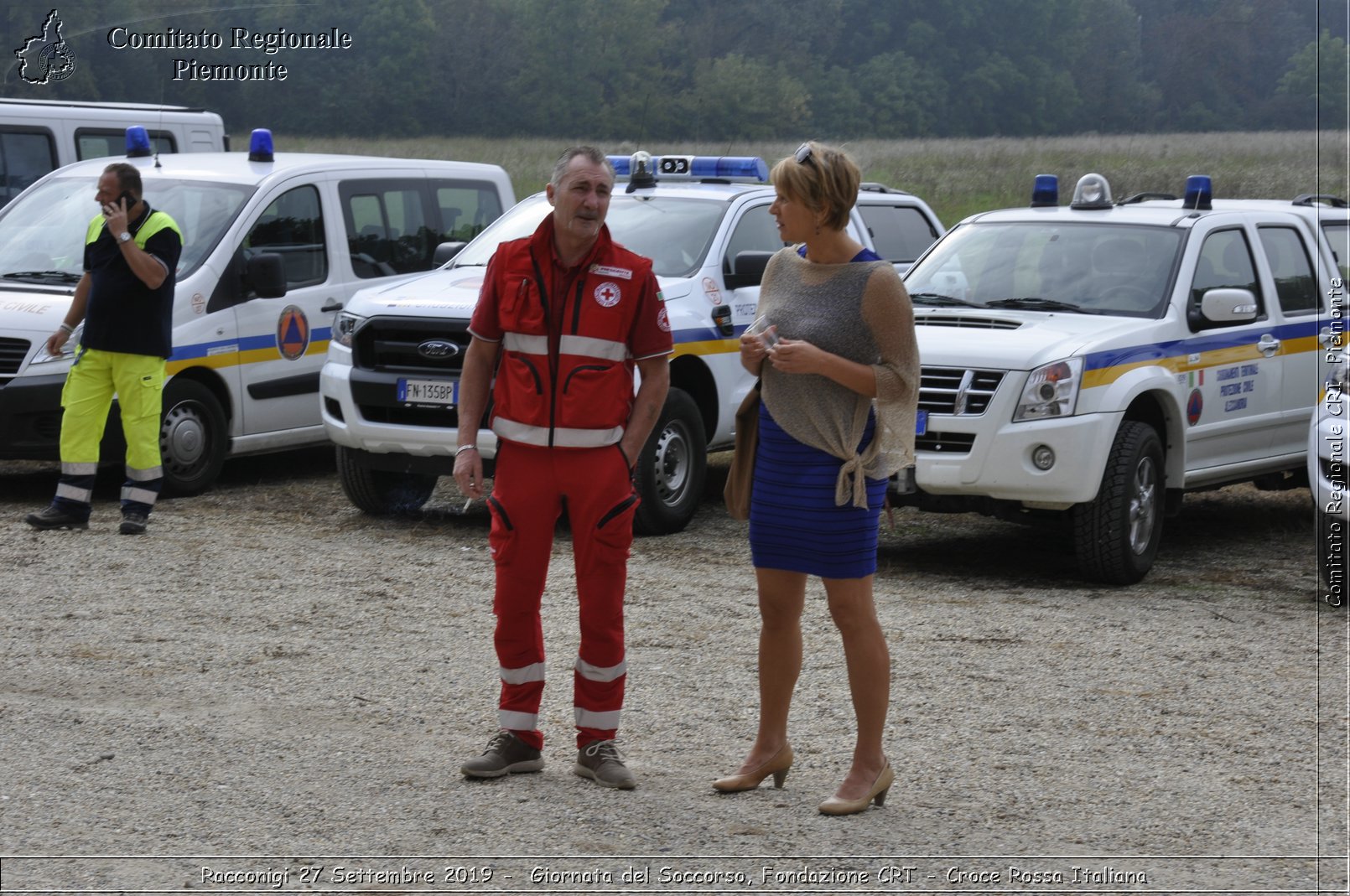 Racconigi 27 Settembre 2019 - Giornata del Soccorso, Fondazione CRT - Croce Rossa Italiana