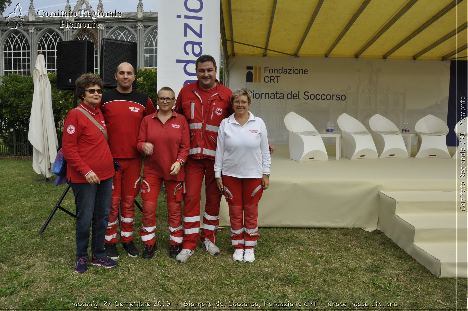 Racconigi 27 Settembre 2019 - Giornata del Soccorso, Fondazione CRT - Croce Rossa Italiana