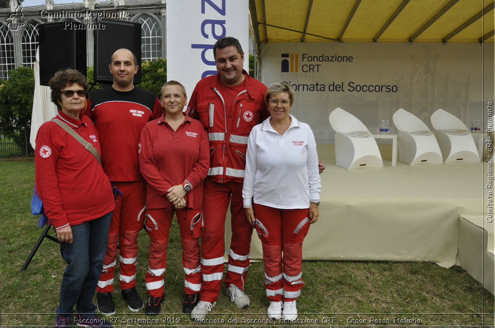 Racconigi 27 Settembre 2019 - Giornata del Soccorso, Fondazione CRT - Croce Rossa Italiana