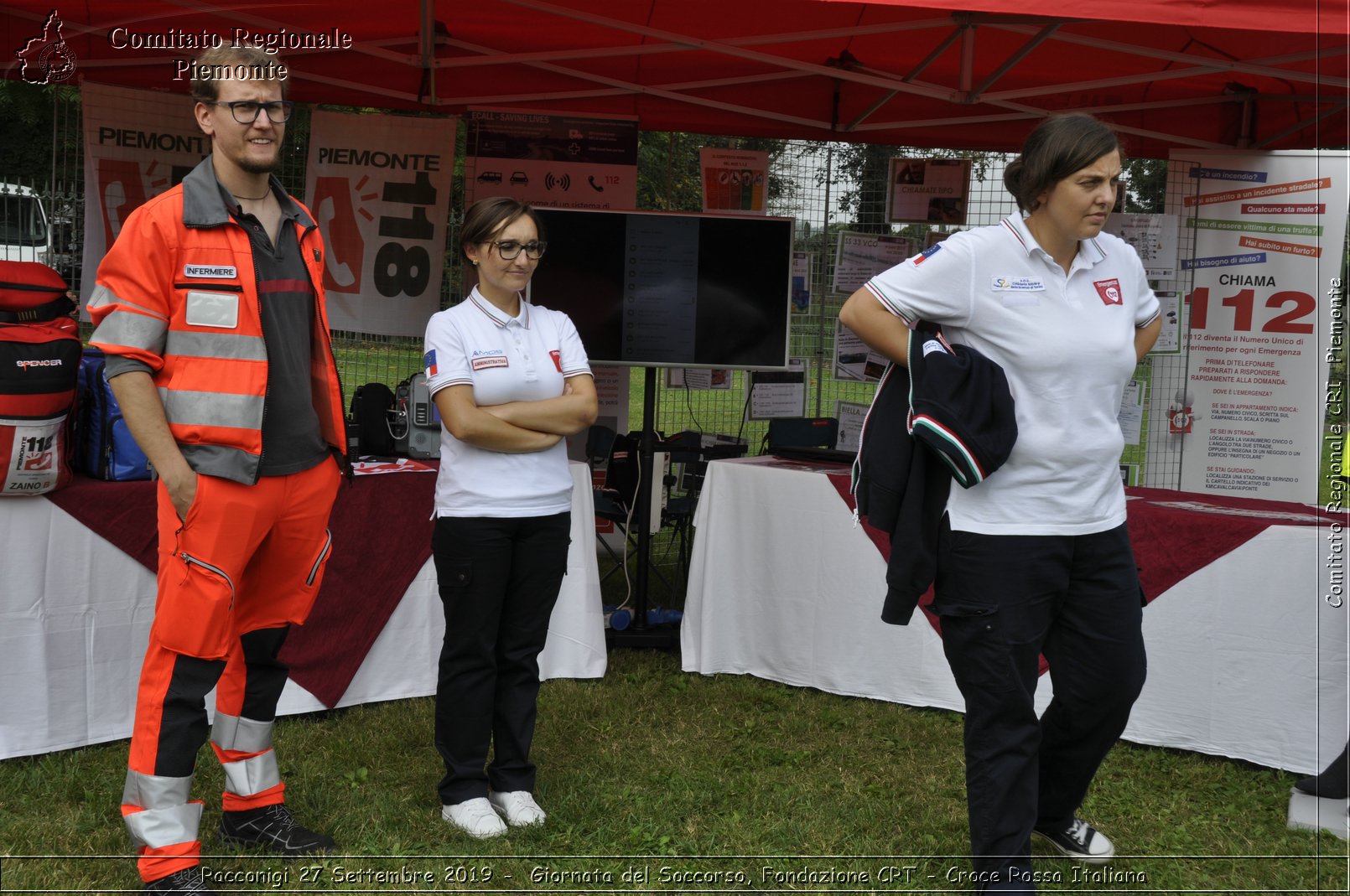 Racconigi 27 Settembre 2019 - Giornata del Soccorso, Fondazione CRT - Croce Rossa Italiana