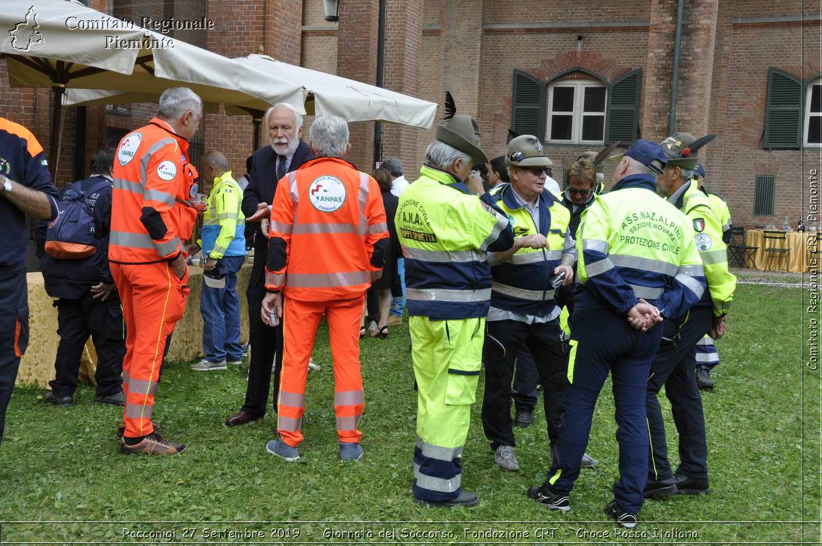 Racconigi 27 Settembre 2019 - Giornata del Soccorso, Fondazione CRT - Croce Rossa Italiana