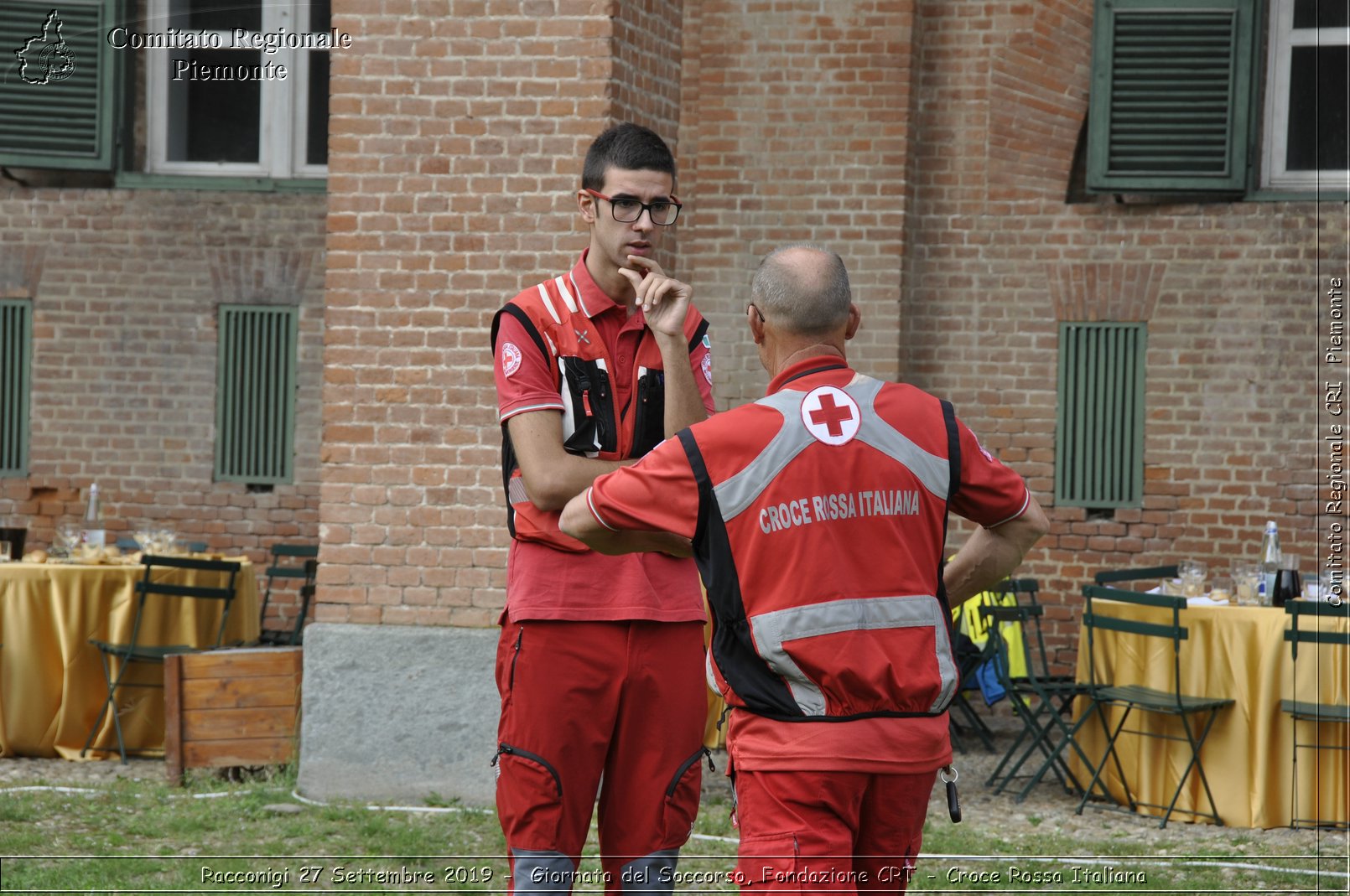 Racconigi 27 Settembre 2019 - Giornata del Soccorso, Fondazione CRT - Croce Rossa Italiana