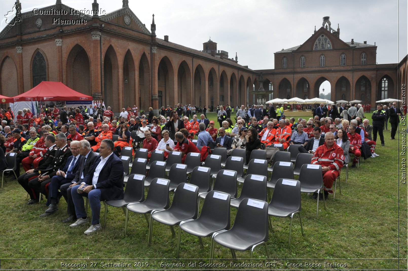 Racconigi 27 Settembre 2019 - Giornata del Soccorso, Fondazione CRT - Croce Rossa Italiana