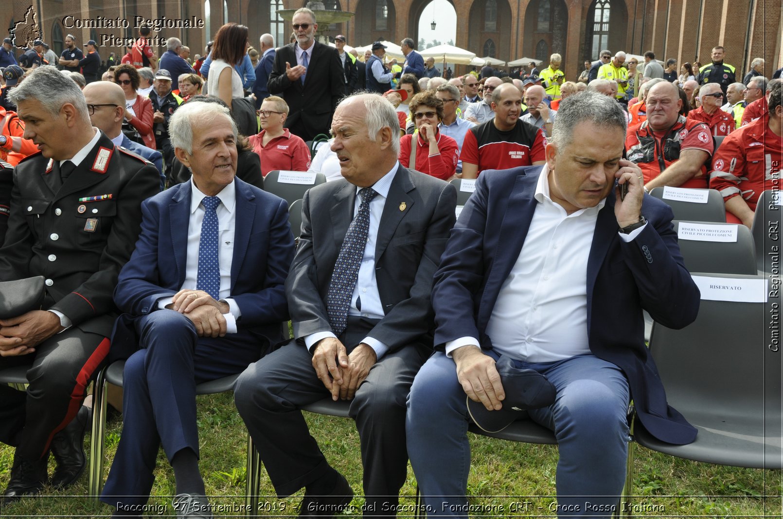 Racconigi 27 Settembre 2019 - Giornata del Soccorso, Fondazione CRT - Croce Rossa Italiana