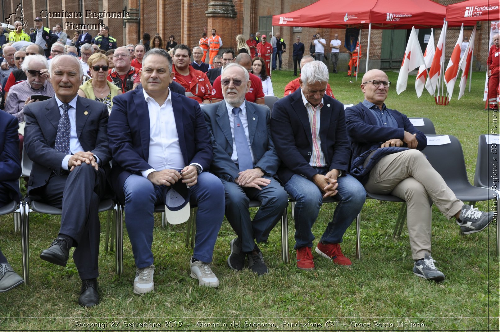 Racconigi 27 Settembre 2019 - Giornata del Soccorso, Fondazione CRT - Croce Rossa Italiana