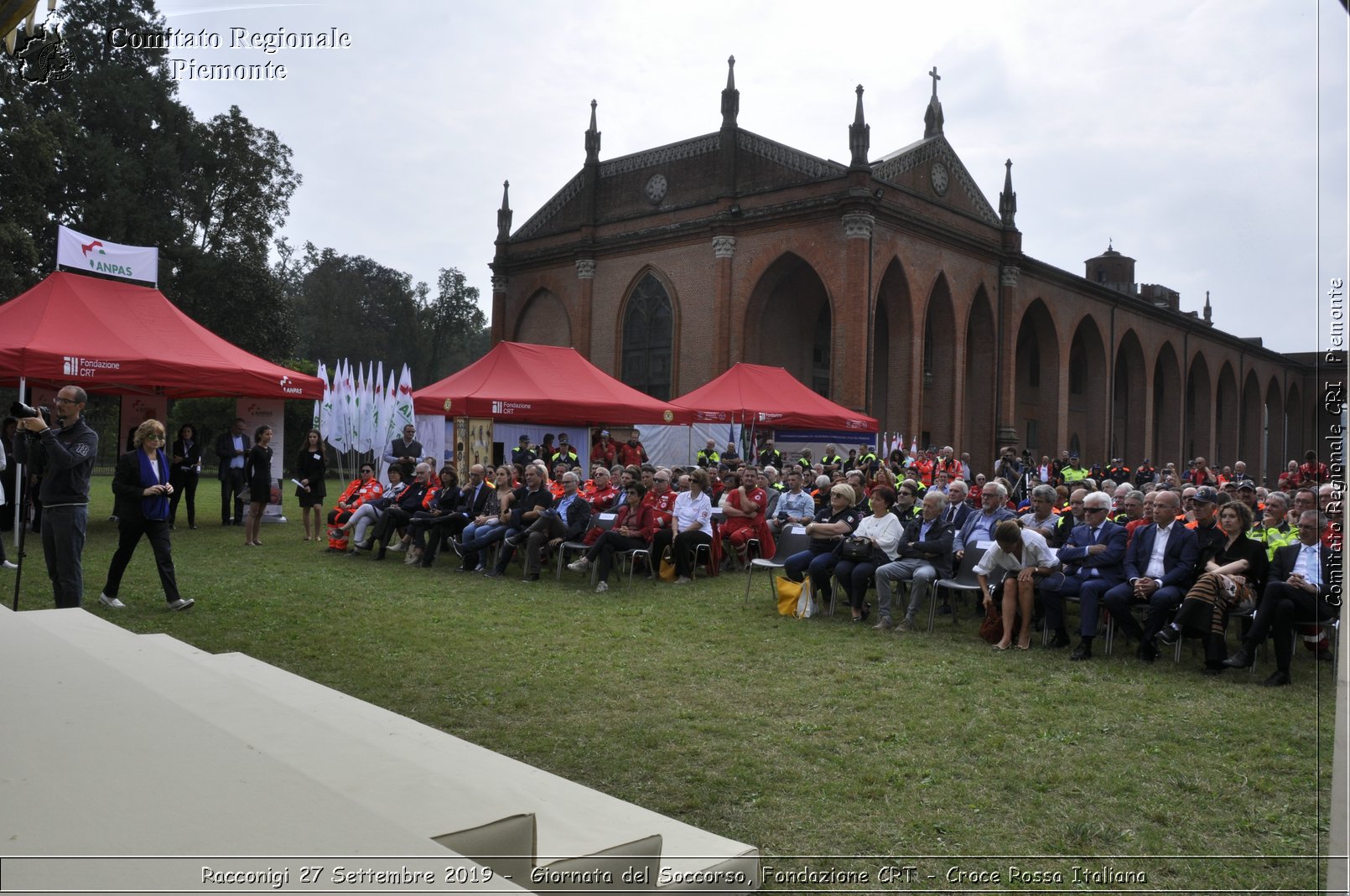 Racconigi 27 Settembre 2019 - Giornata del Soccorso, Fondazione CRT - Croce Rossa Italiana