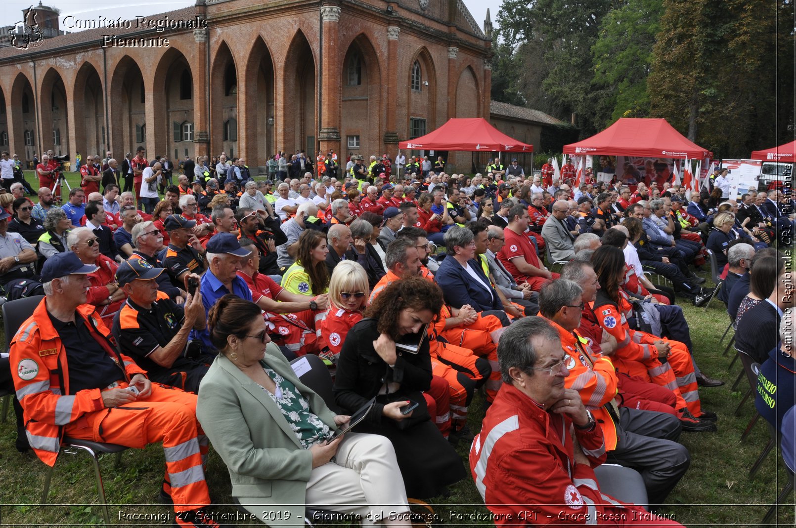 Racconigi 27 Settembre 2019 - Giornata del Soccorso, Fondazione CRT - Croce Rossa Italiana