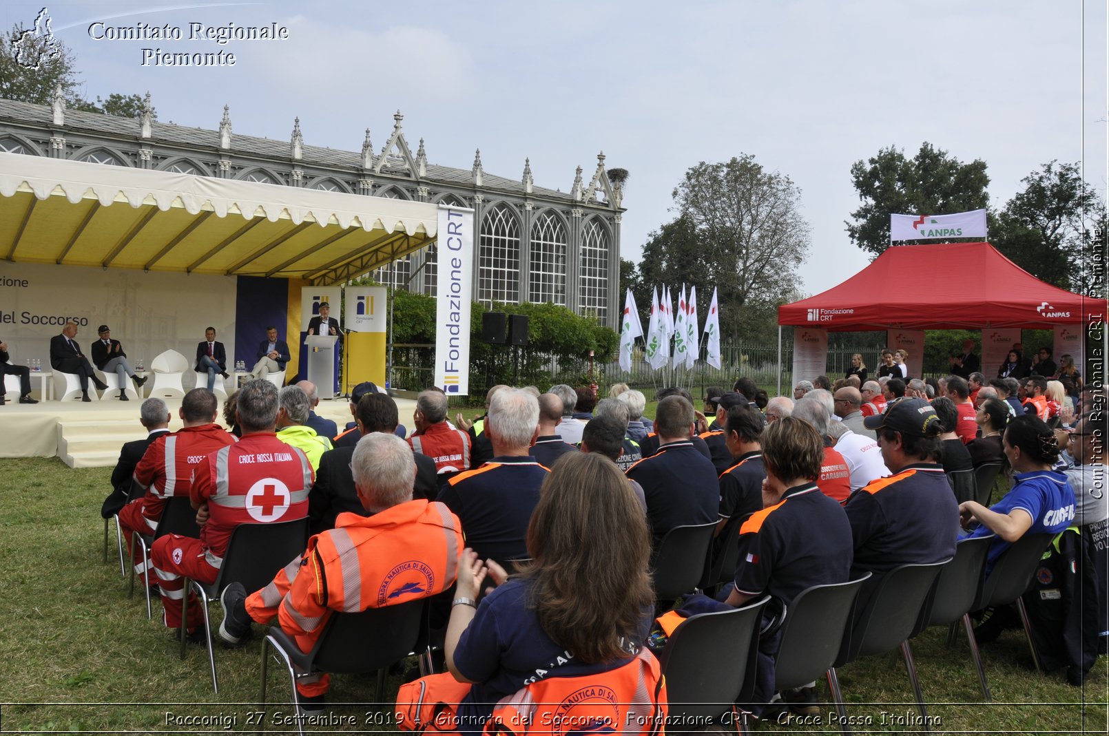 Racconigi 27 Settembre 2019 - Giornata del Soccorso, Fondazione CRT - Croce Rossa Italiana