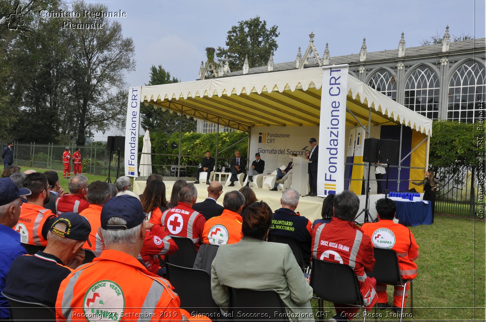 Racconigi 27 Settembre 2019 - Giornata del Soccorso, Fondazione CRT - Croce Rossa Italiana