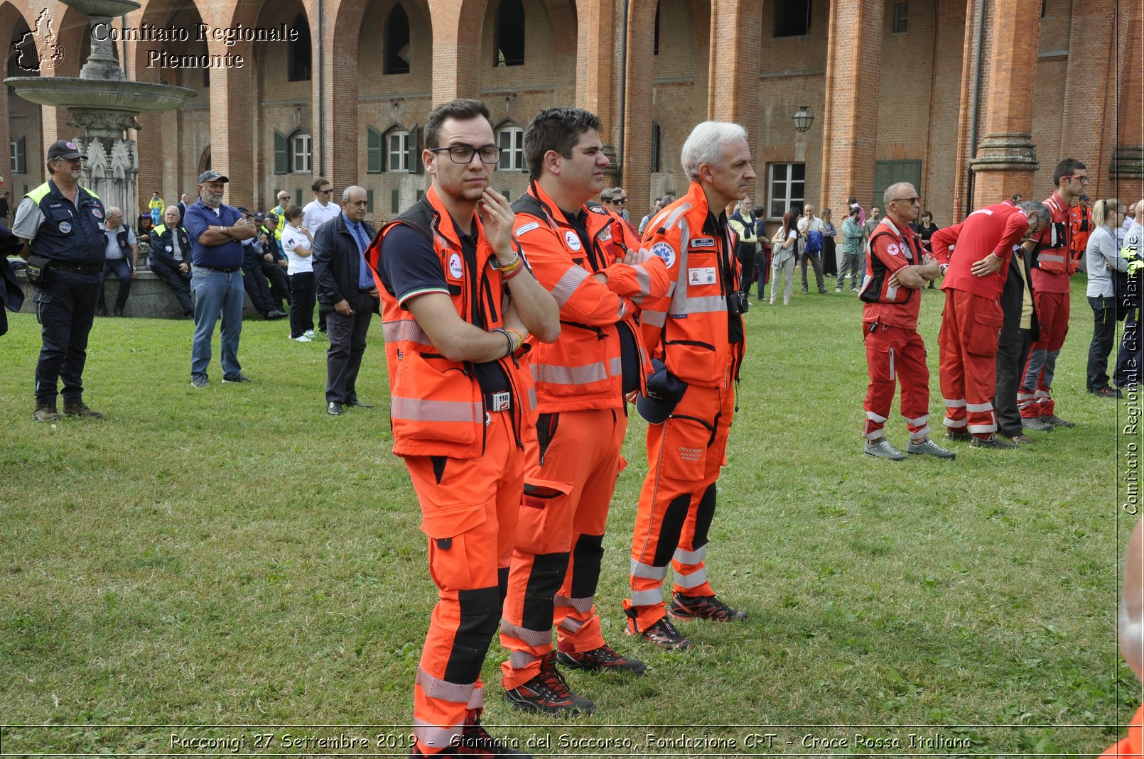 Racconigi 27 Settembre 2019 - Giornata del Soccorso, Fondazione CRT - Croce Rossa Italiana