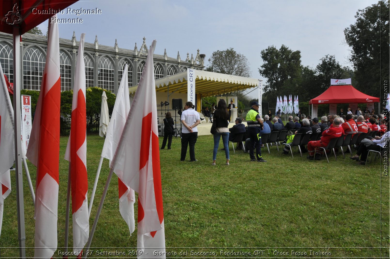 Racconigi 27 Settembre 2019 - Giornata del Soccorso, Fondazione CRT - Croce Rossa Italiana