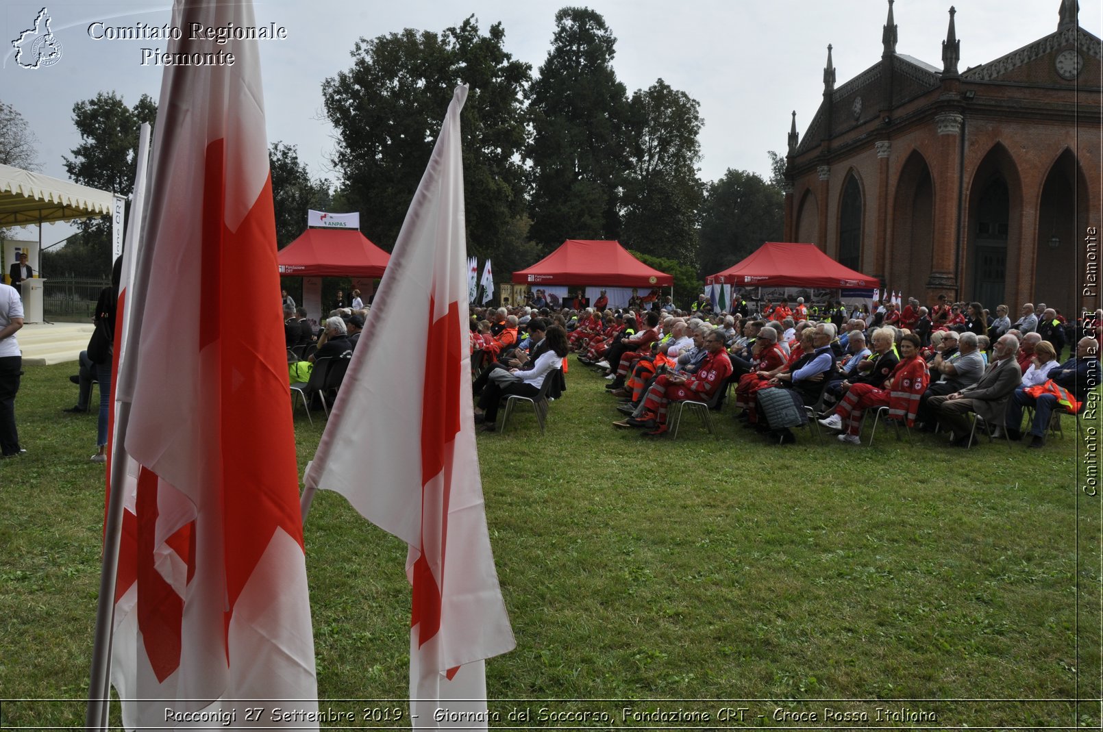 Racconigi 27 Settembre 2019 - Giornata del Soccorso, Fondazione CRT - Croce Rossa Italiana