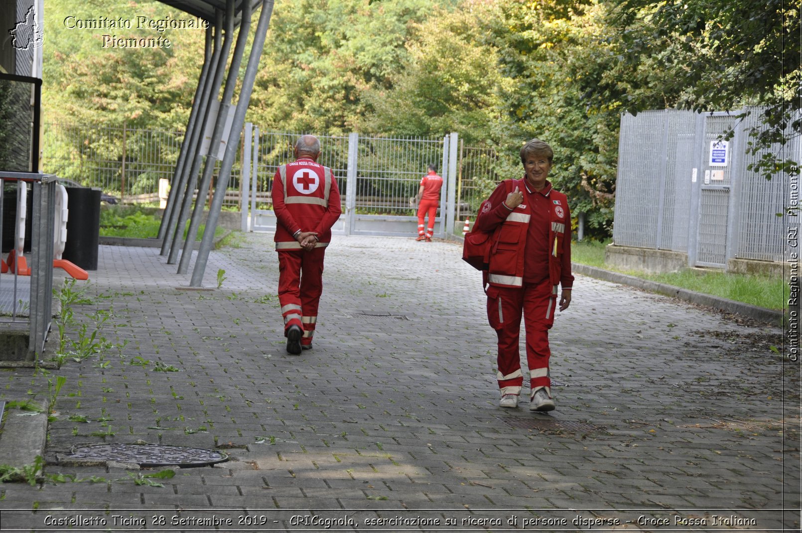 Castelletto Ticino 28 Settembre 2019 - CRICognola, esercitazione su ricerca di persone disperse - Croce Rossa Italiana