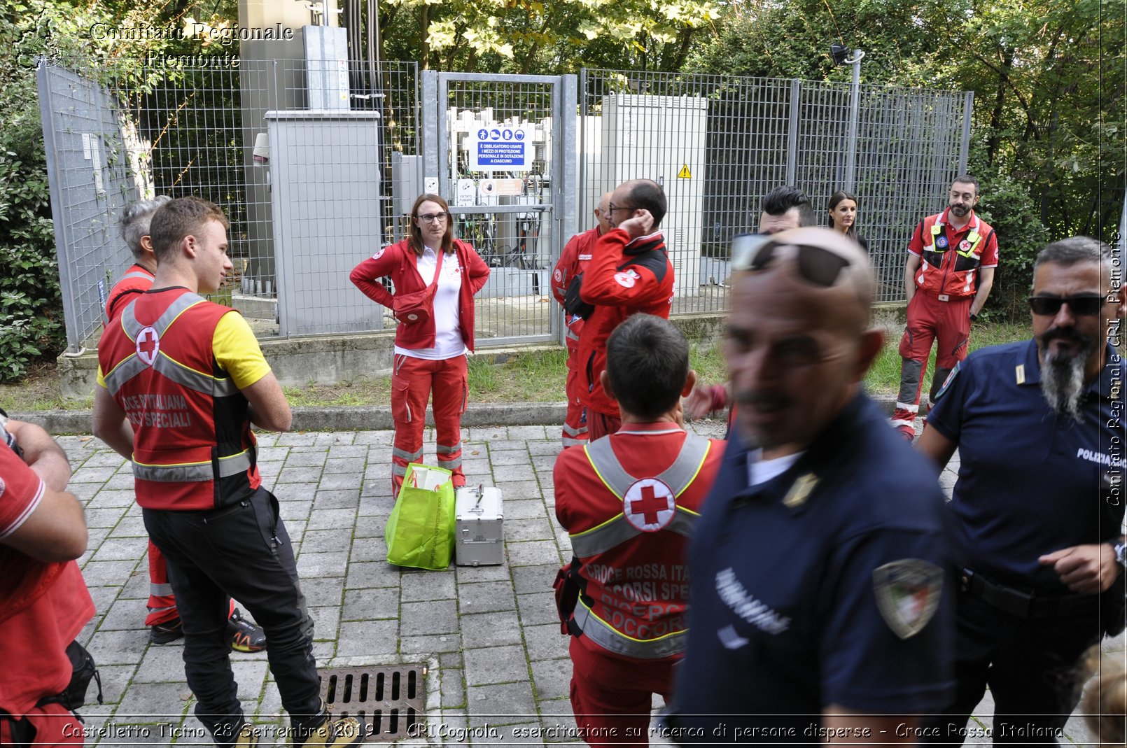 Castelletto Ticino 28 Settembre 2019 - CRICognola, esercitazione su ricerca di persone disperse - Croce Rossa Italiana