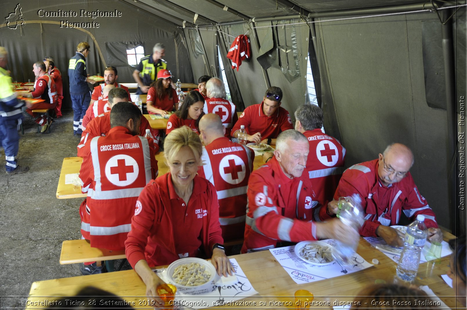 Castelletto Ticino 28 Settembre 2019 - CRICognola, esercitazione su ricerca di persone disperse - Croce Rossa Italiana