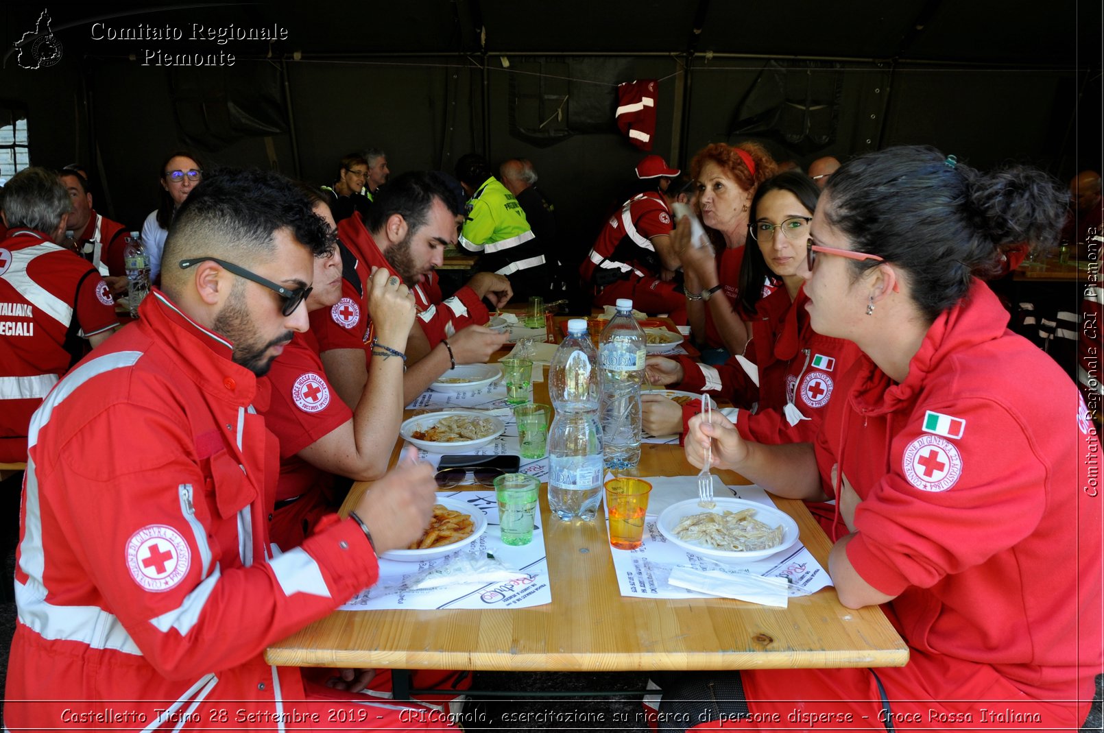 Castelletto Ticino 28 Settembre 2019 - CRICognola, esercitazione su ricerca di persone disperse - Croce Rossa Italiana