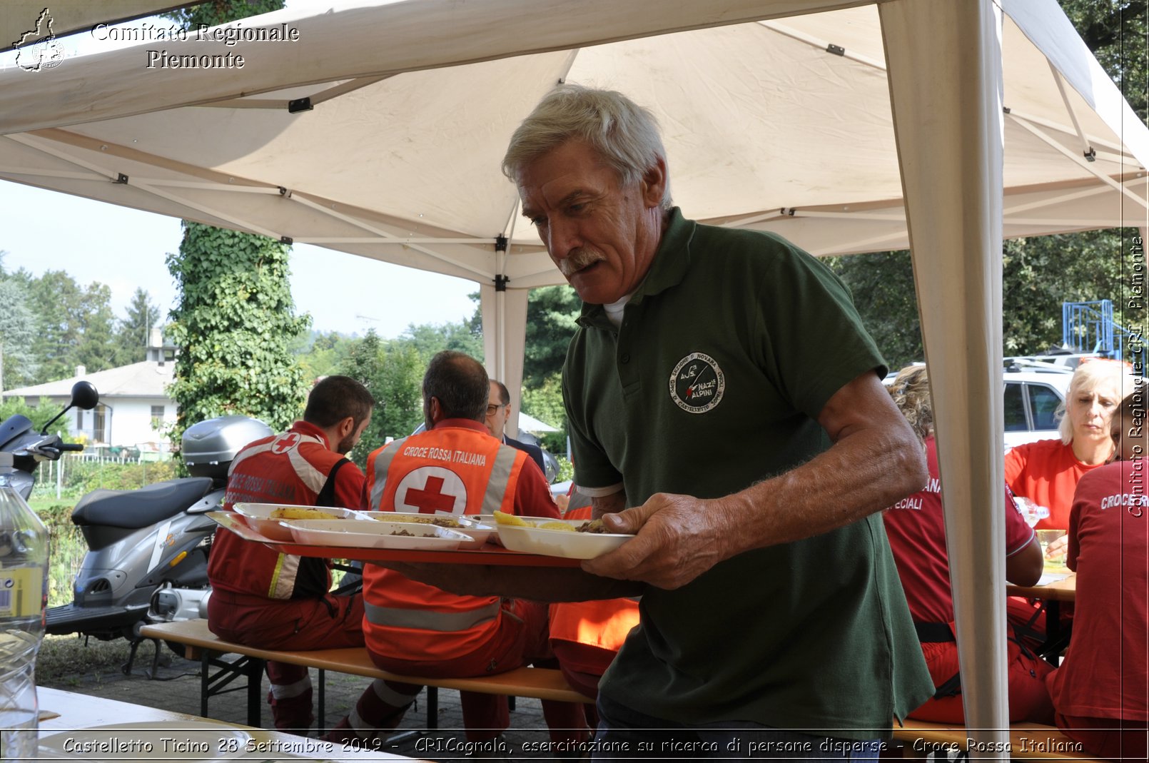 Castelletto Ticino 28 Settembre 2019 - CRICognola, esercitazione su ricerca di persone disperse - Croce Rossa Italiana