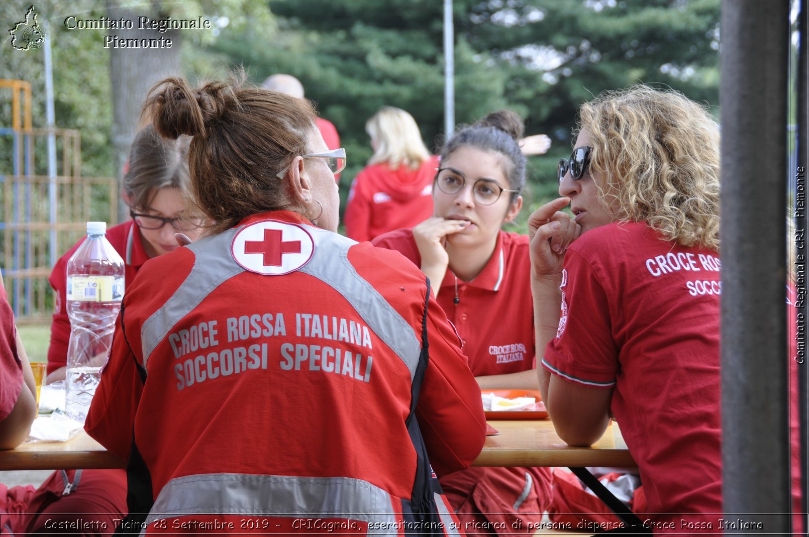 Castelletto Ticino 28 Settembre 2019 - CRICognola, esercitazione su ricerca di persone disperse - Croce Rossa Italiana