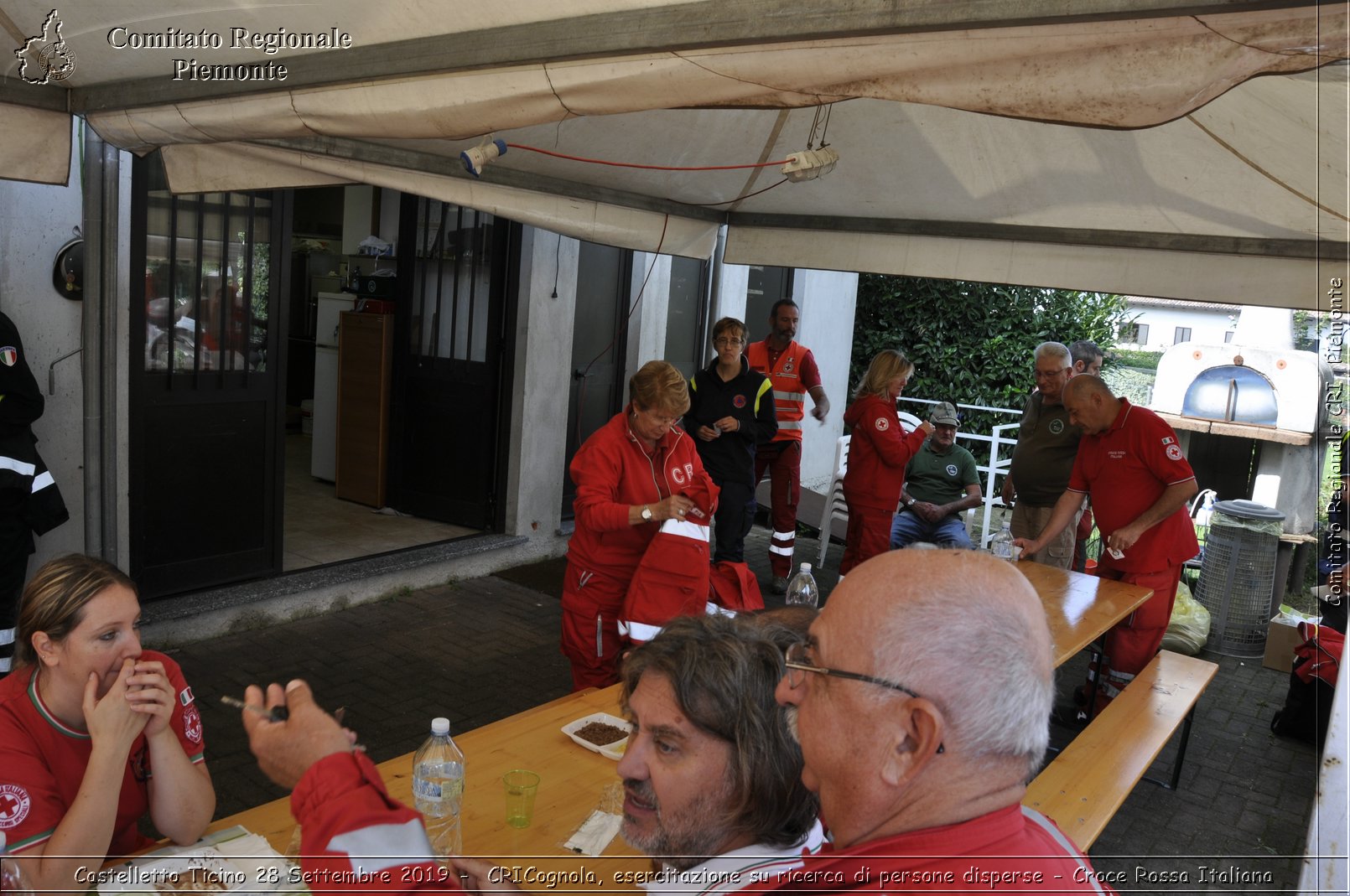 Castelletto Ticino 28 Settembre 2019 - CRICognola, esercitazione su ricerca di persone disperse - Croce Rossa Italiana